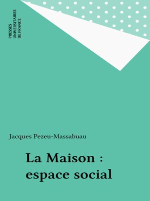 cover image of La Maison